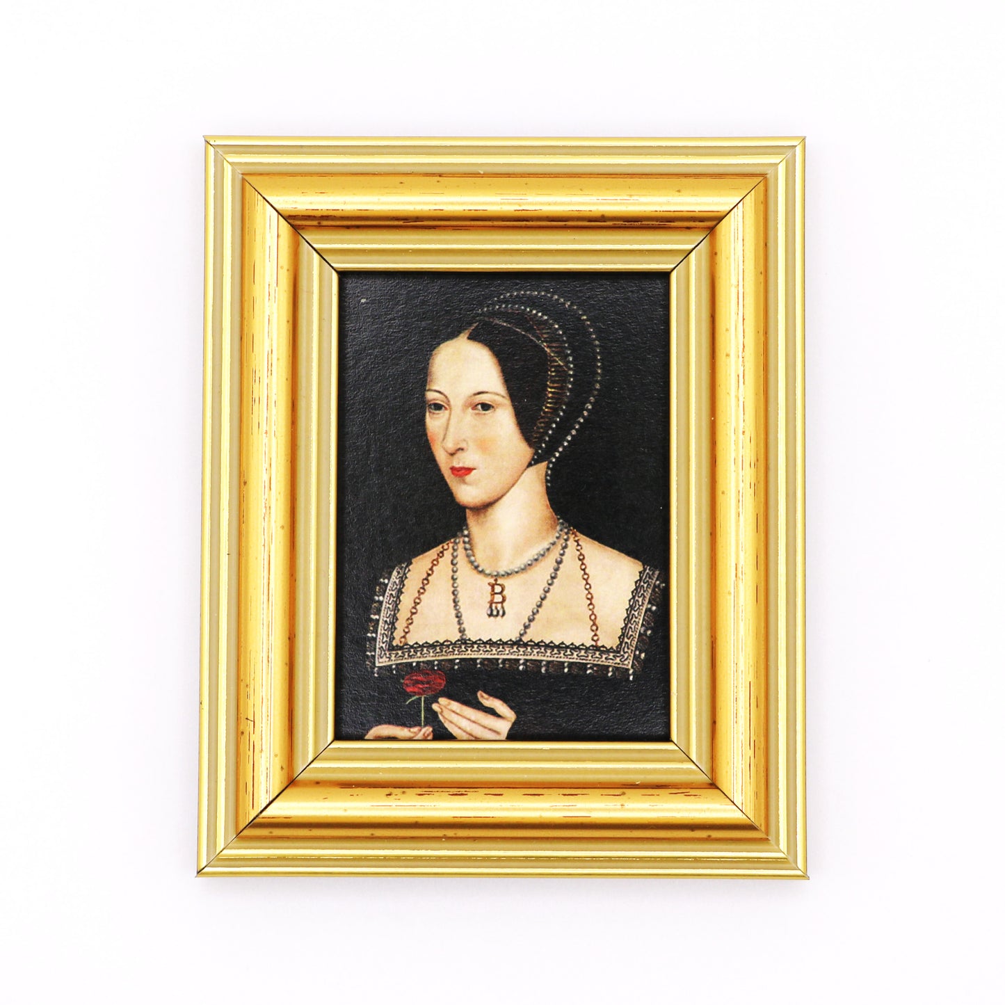 Anne Boleyn Gold Framed Magnet