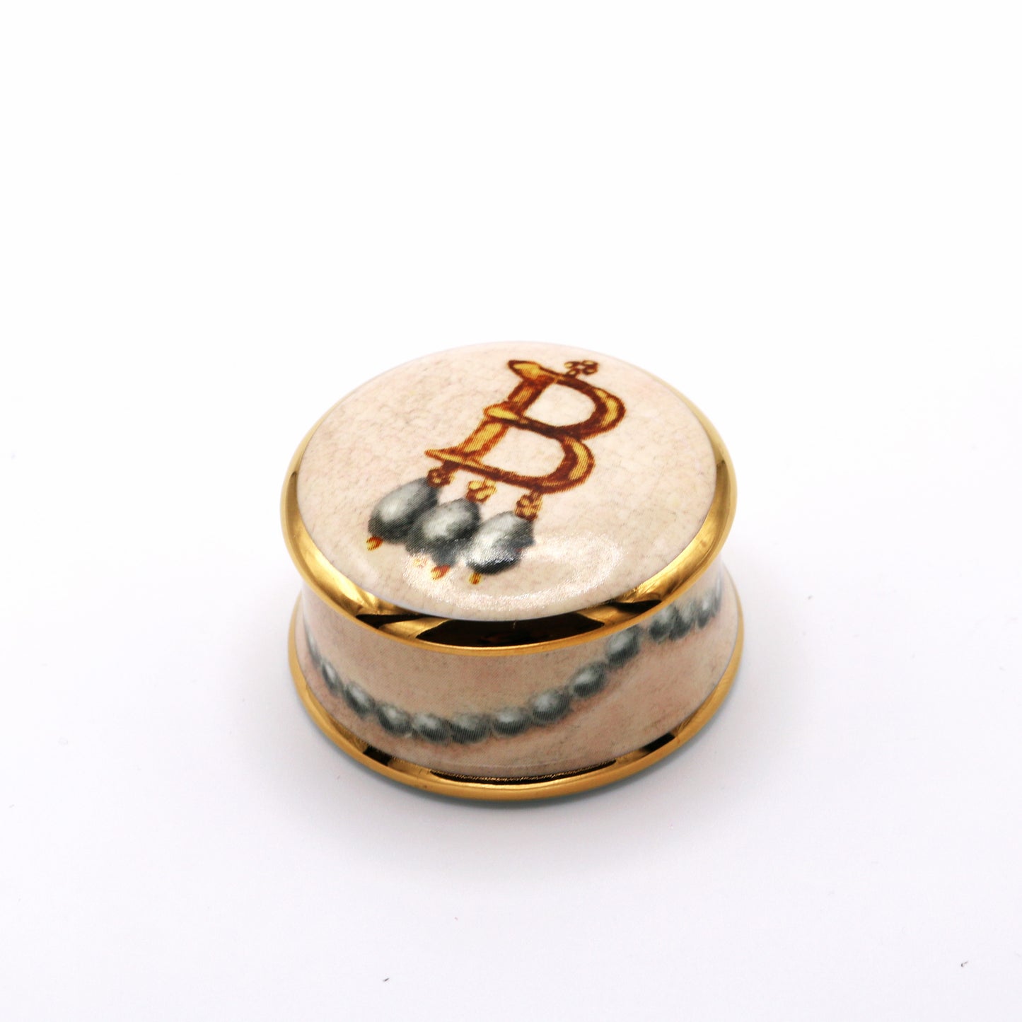 B Necklace China Trinket Box