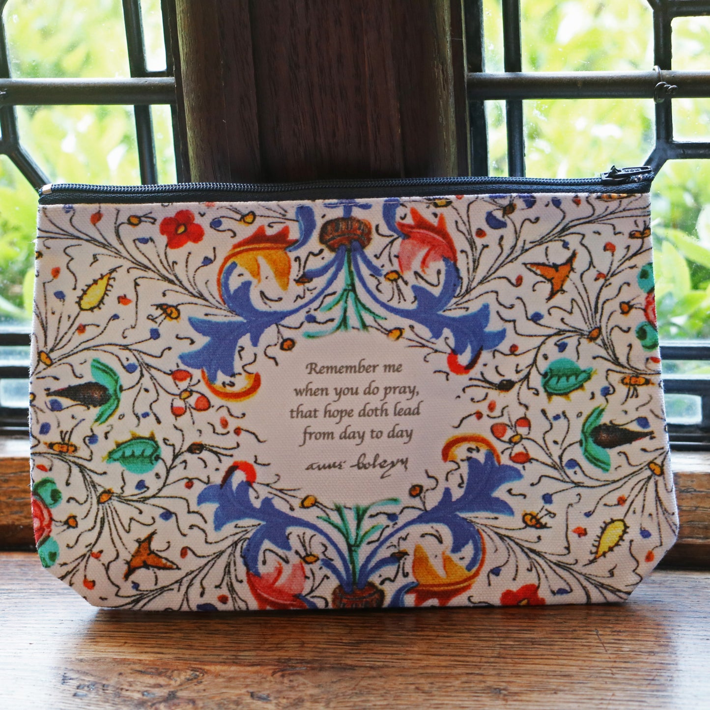 Book of Hours Cosmetic Bag