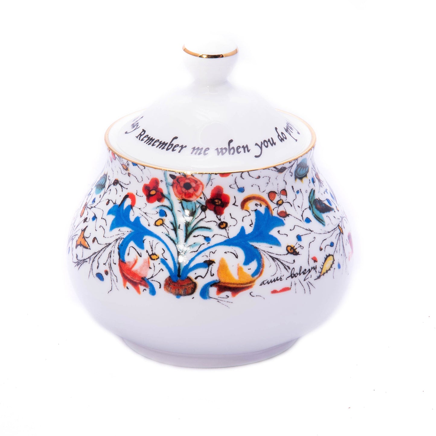 Book of Hours Sugar Bowl