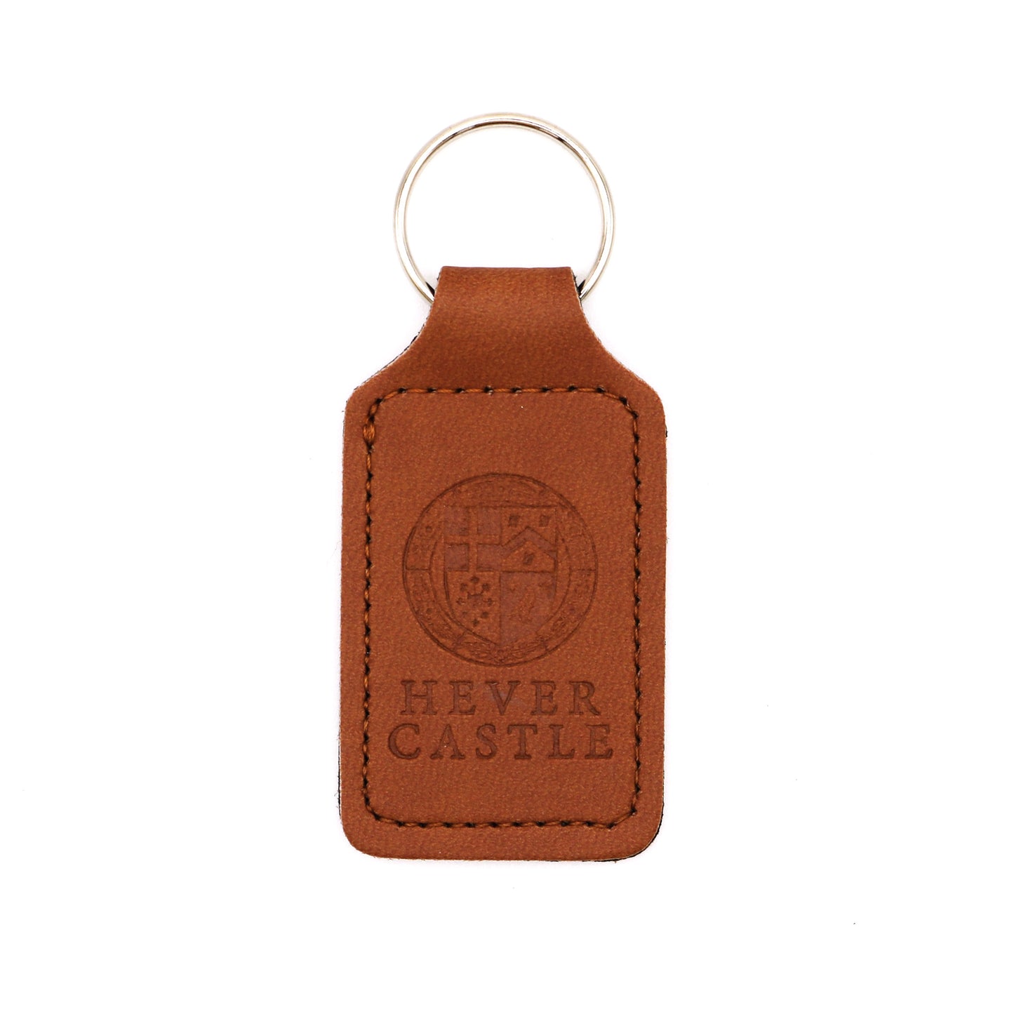Hever Castle Leather Keyring