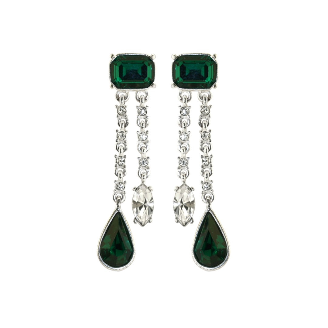 Durbar Emerald Earrings
