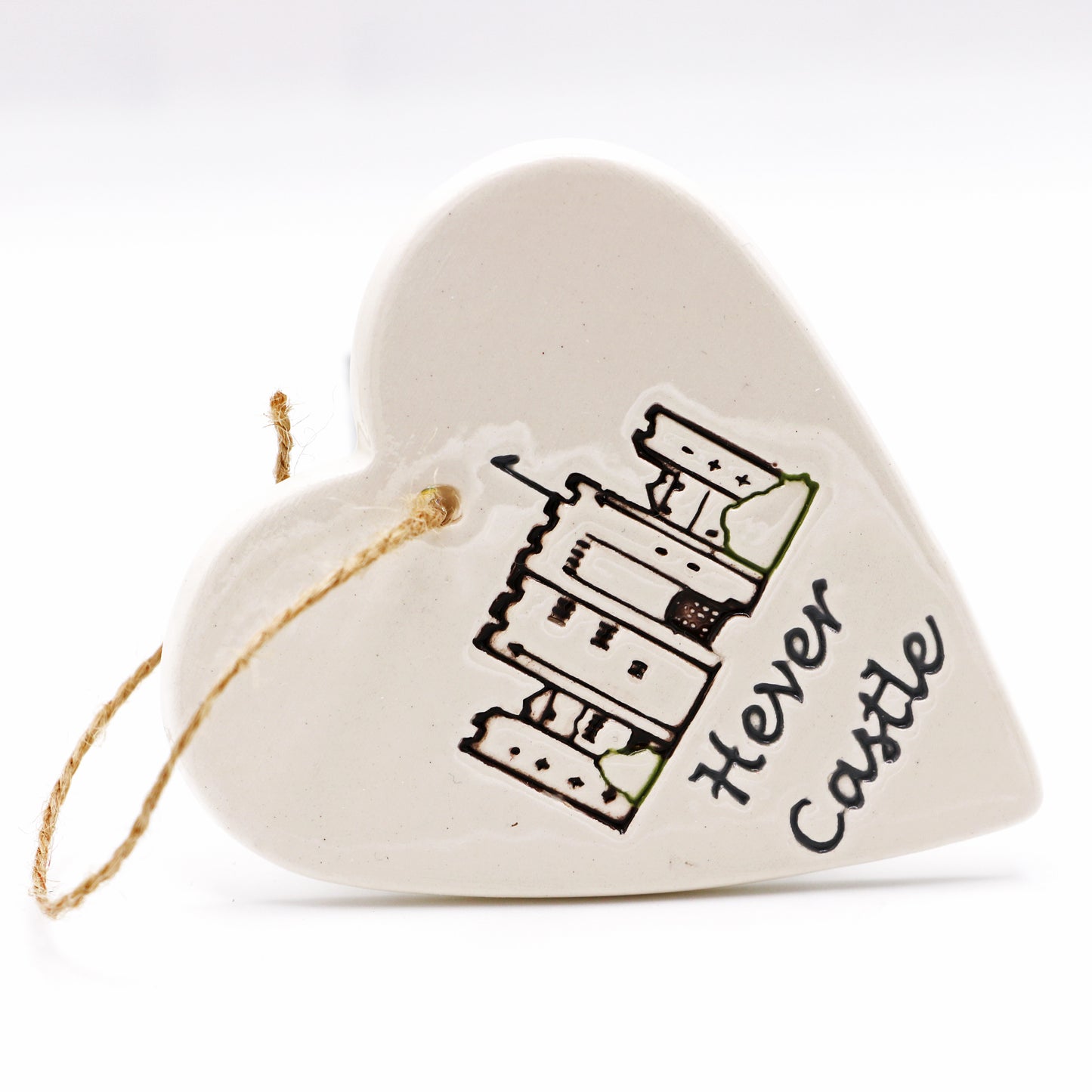 Hever Castle Ceramic Heart