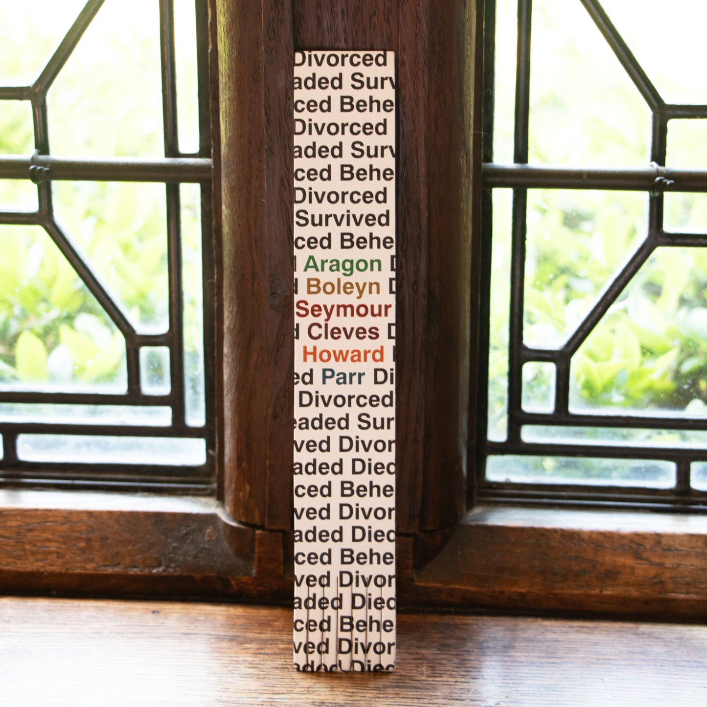 Six Wives Bookmark