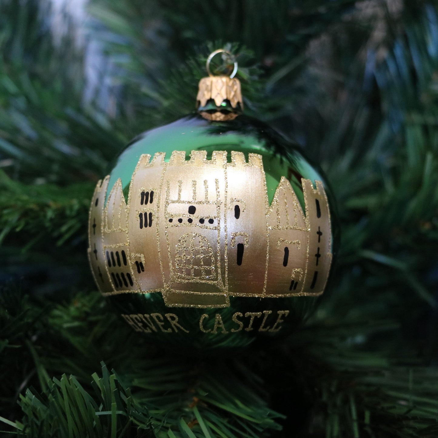 Hever Castle Bauble Green