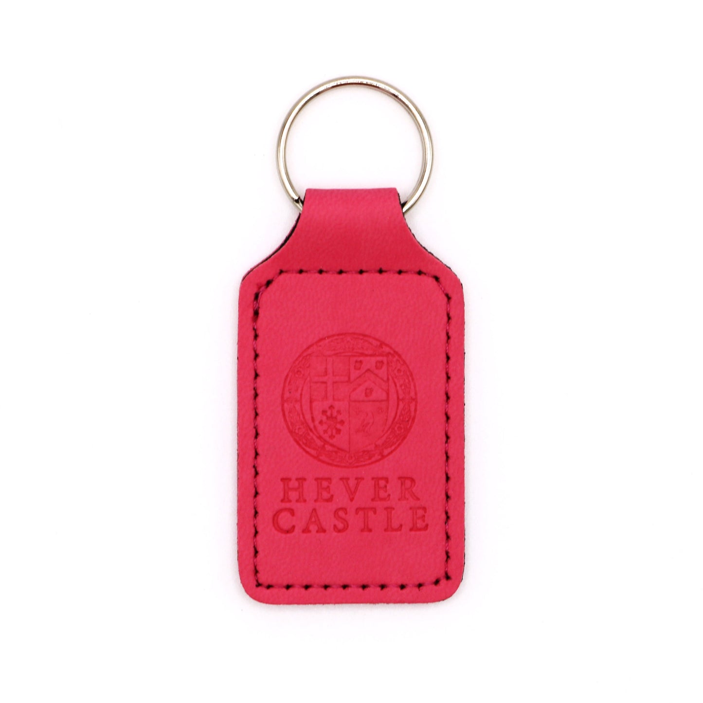 Hever Castle Leather Keyring
