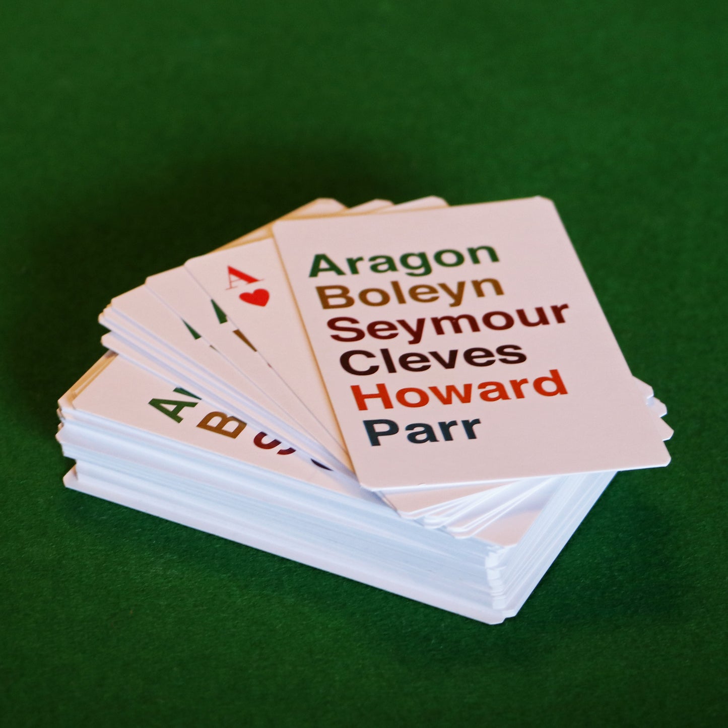 Six Wives Playing Cards