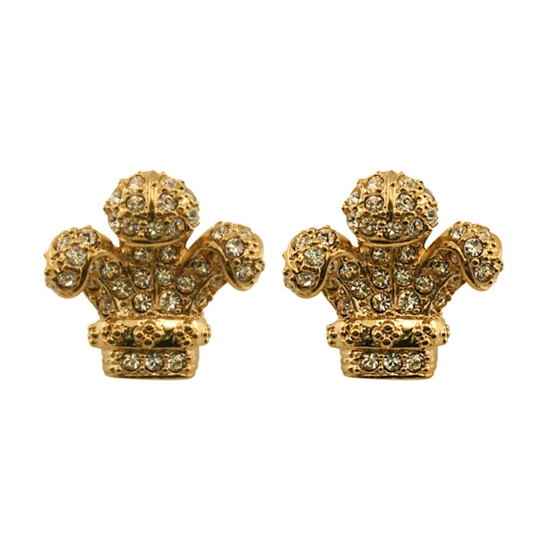 Prince of Wales Stud Earrings