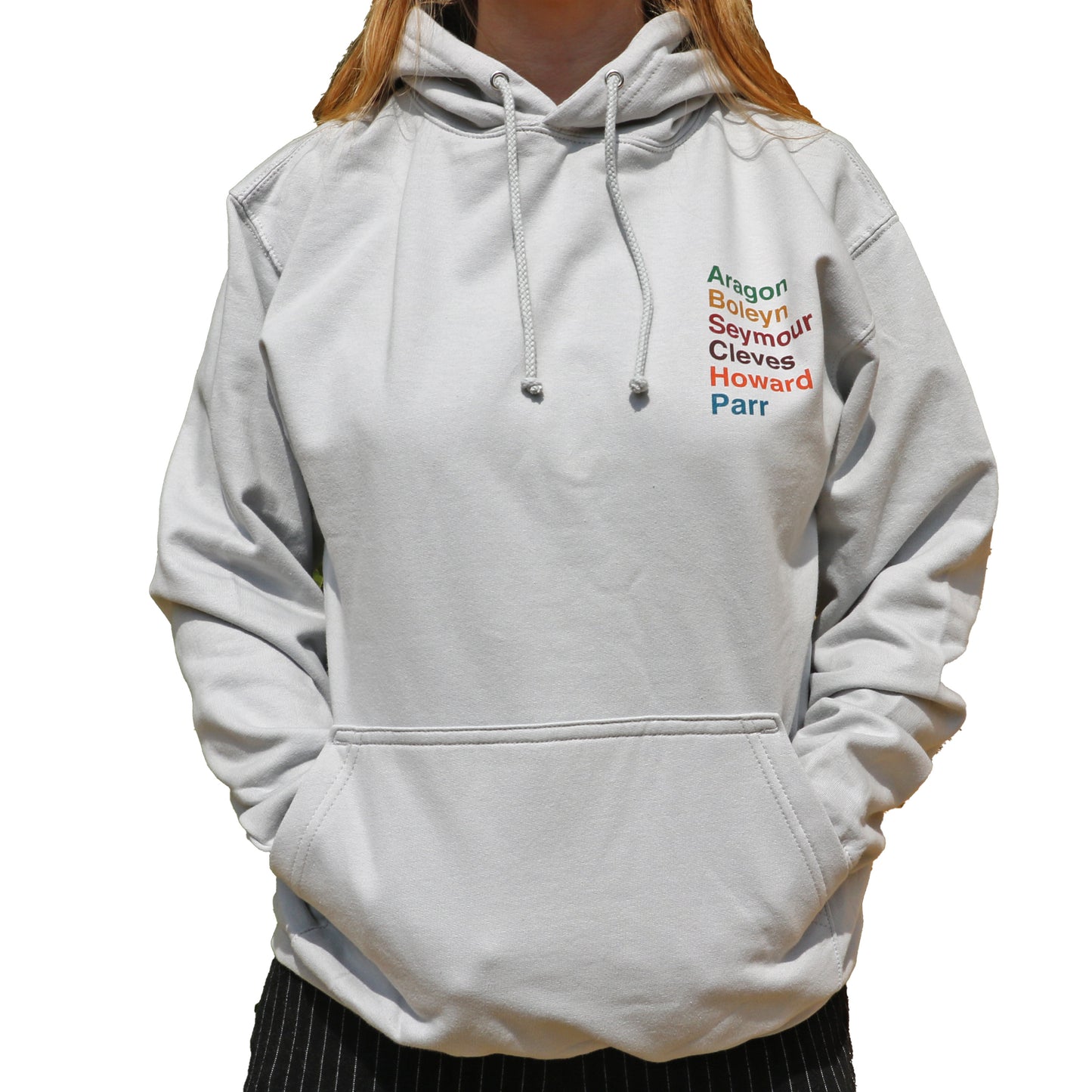 Six Wives Hoodie Grey