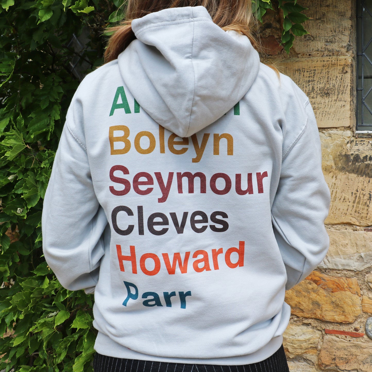 Six Wives Hoodie Grey