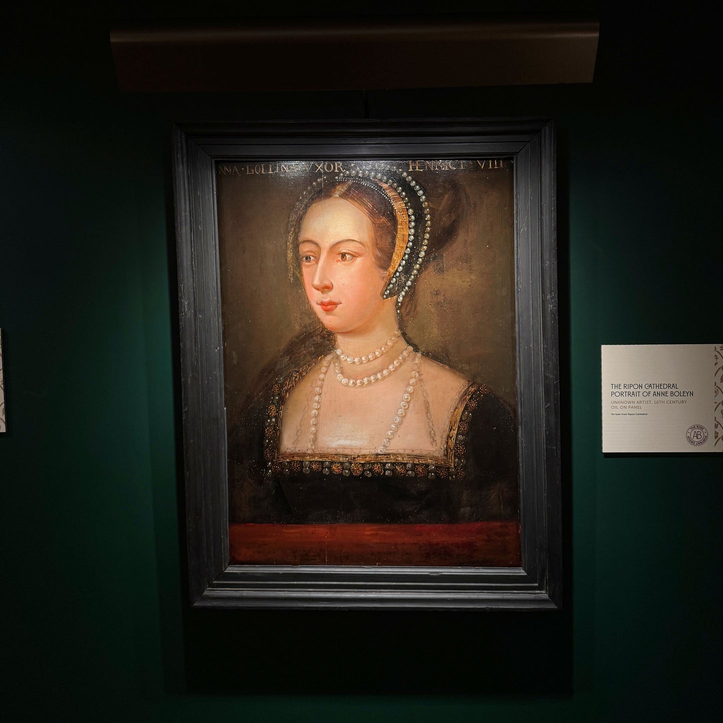 Anne Boleyn Mounted Print Ripon Cathedral