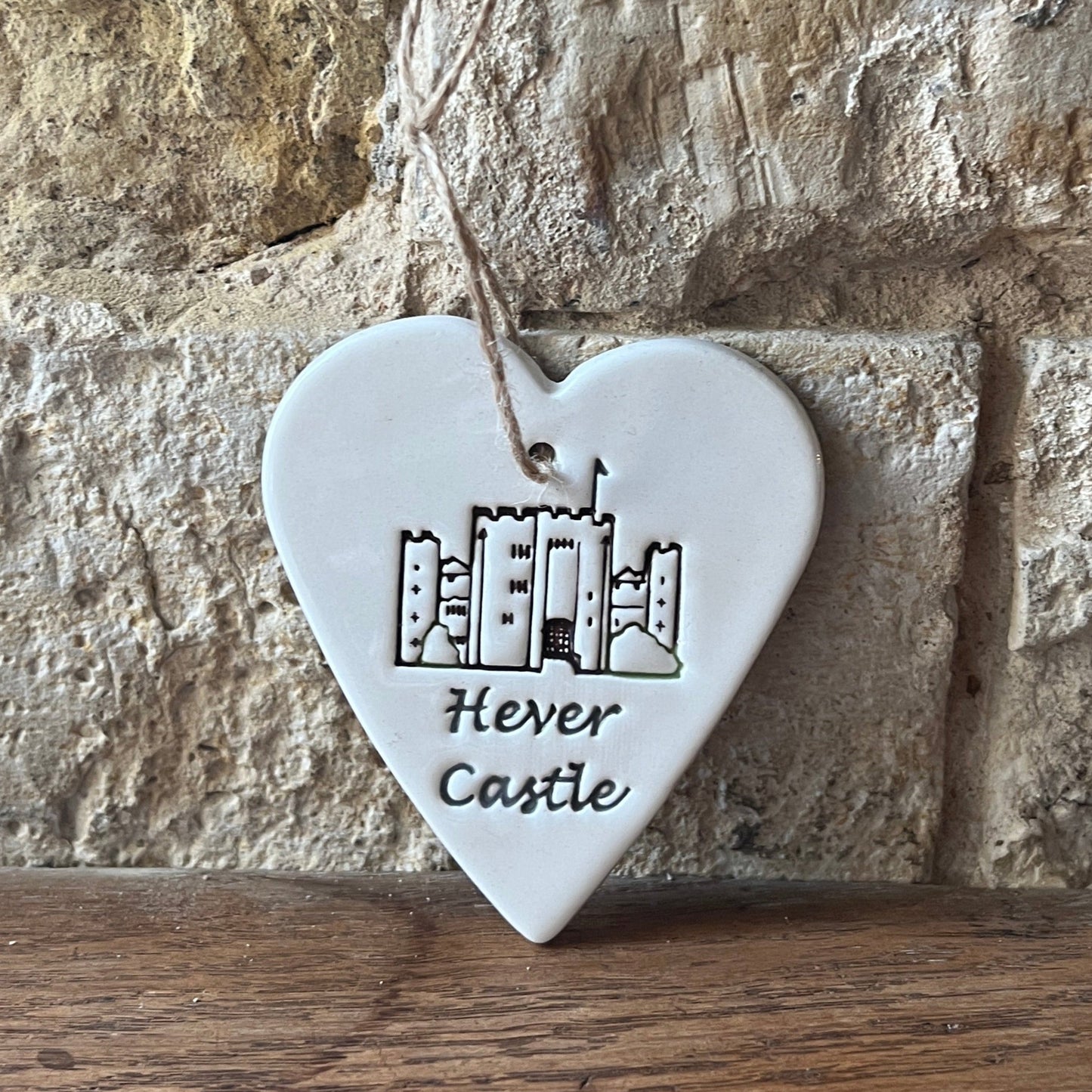 Hever Castle Ceramic Heart