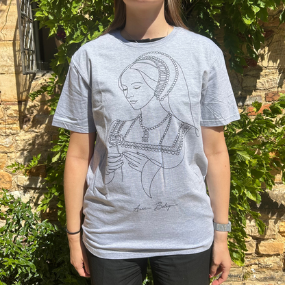 Anne Boleyn Line Art T-Shirt