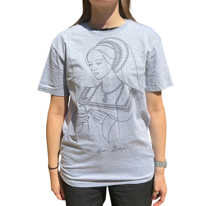 Anne Boleyn Line Art T-Shirt