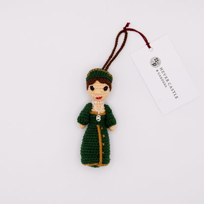 Anne Boleyn Crochet Hanging Decoration