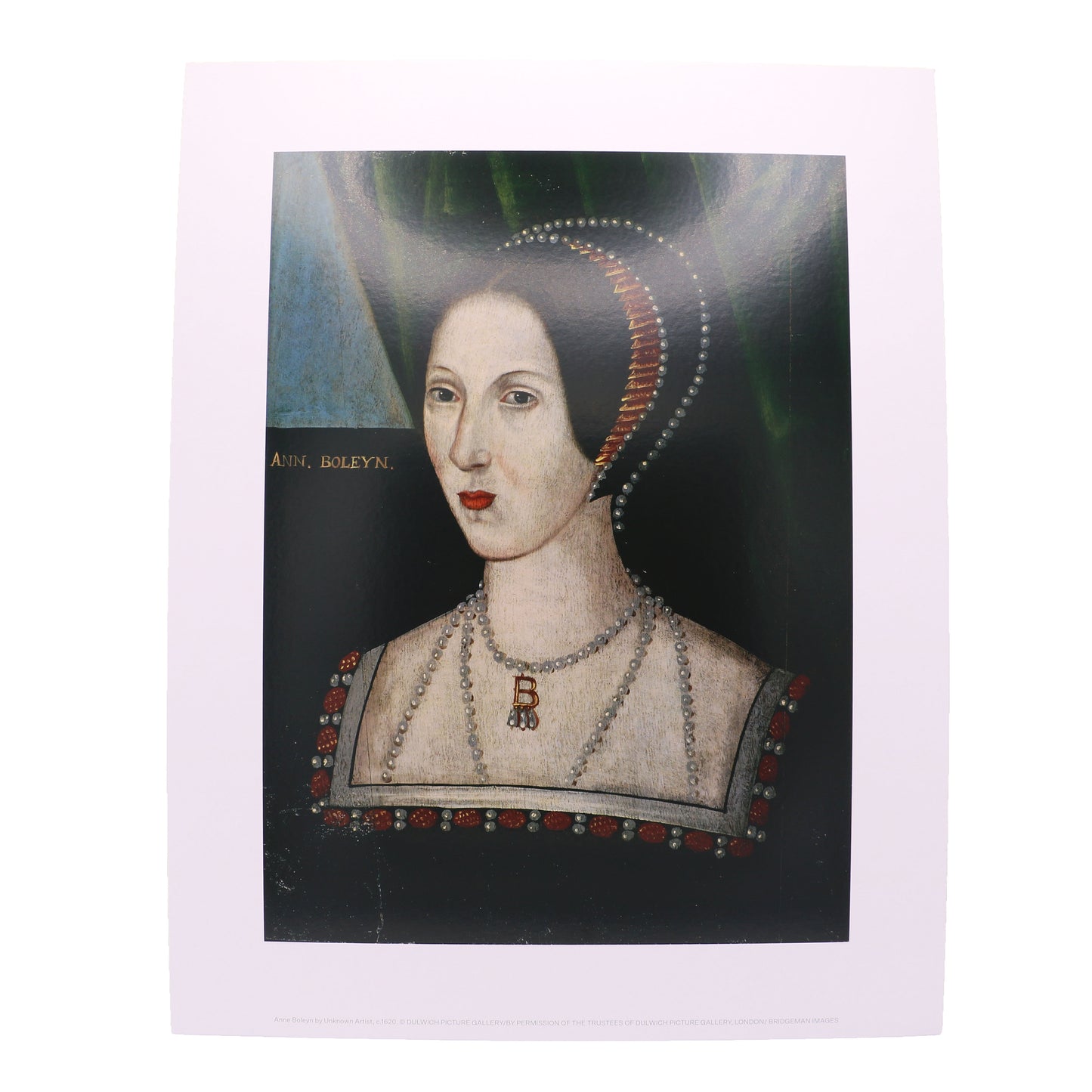 Anne Boleyn Mounted Print Unknown Artist
