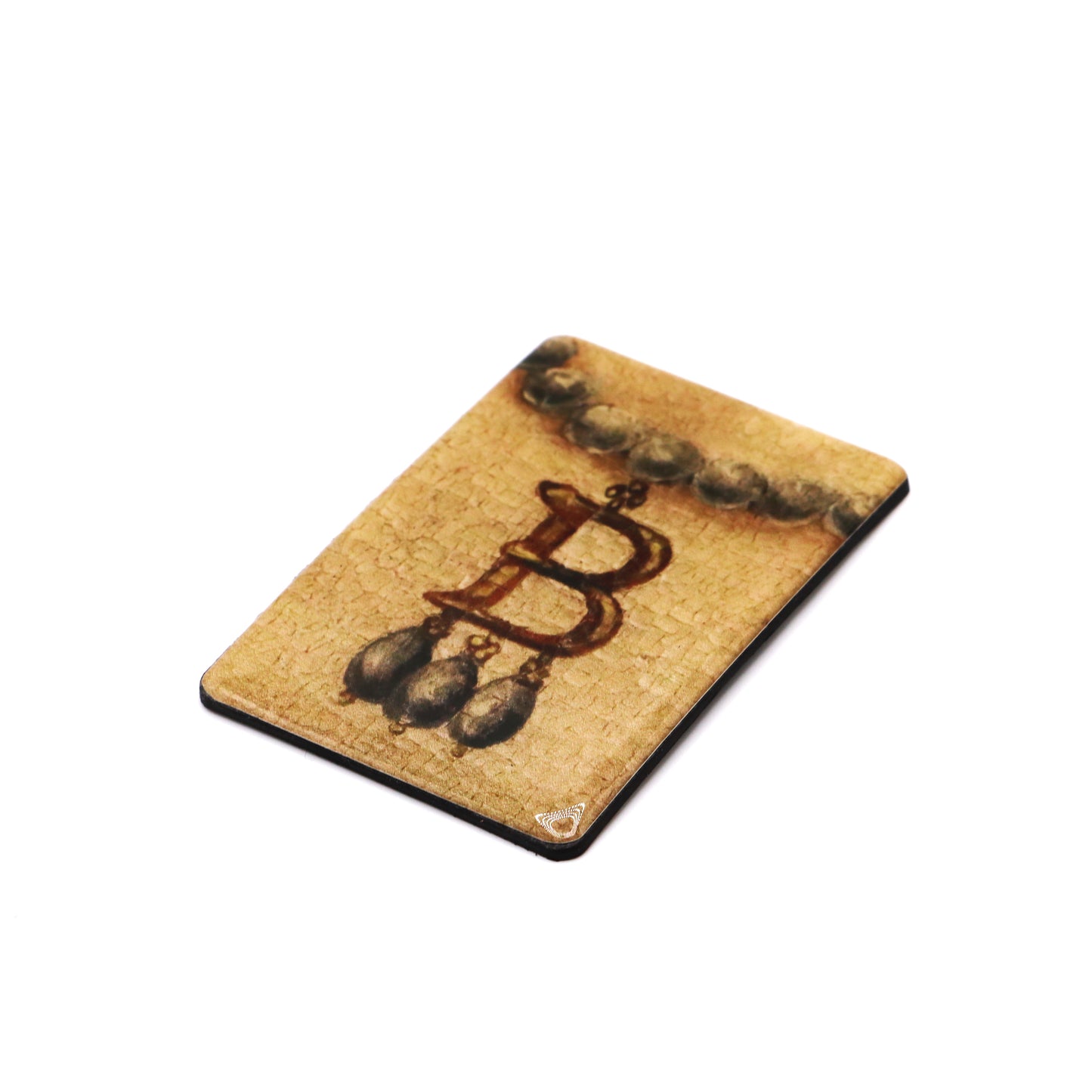 B Necklace Fridge Magnet