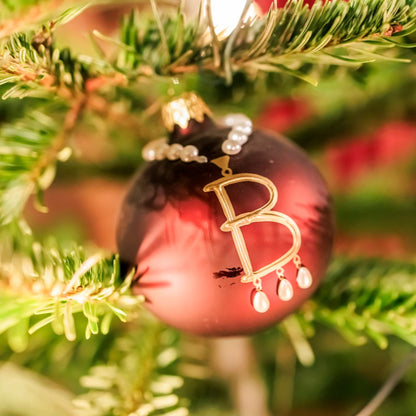 B Necklace Bauble