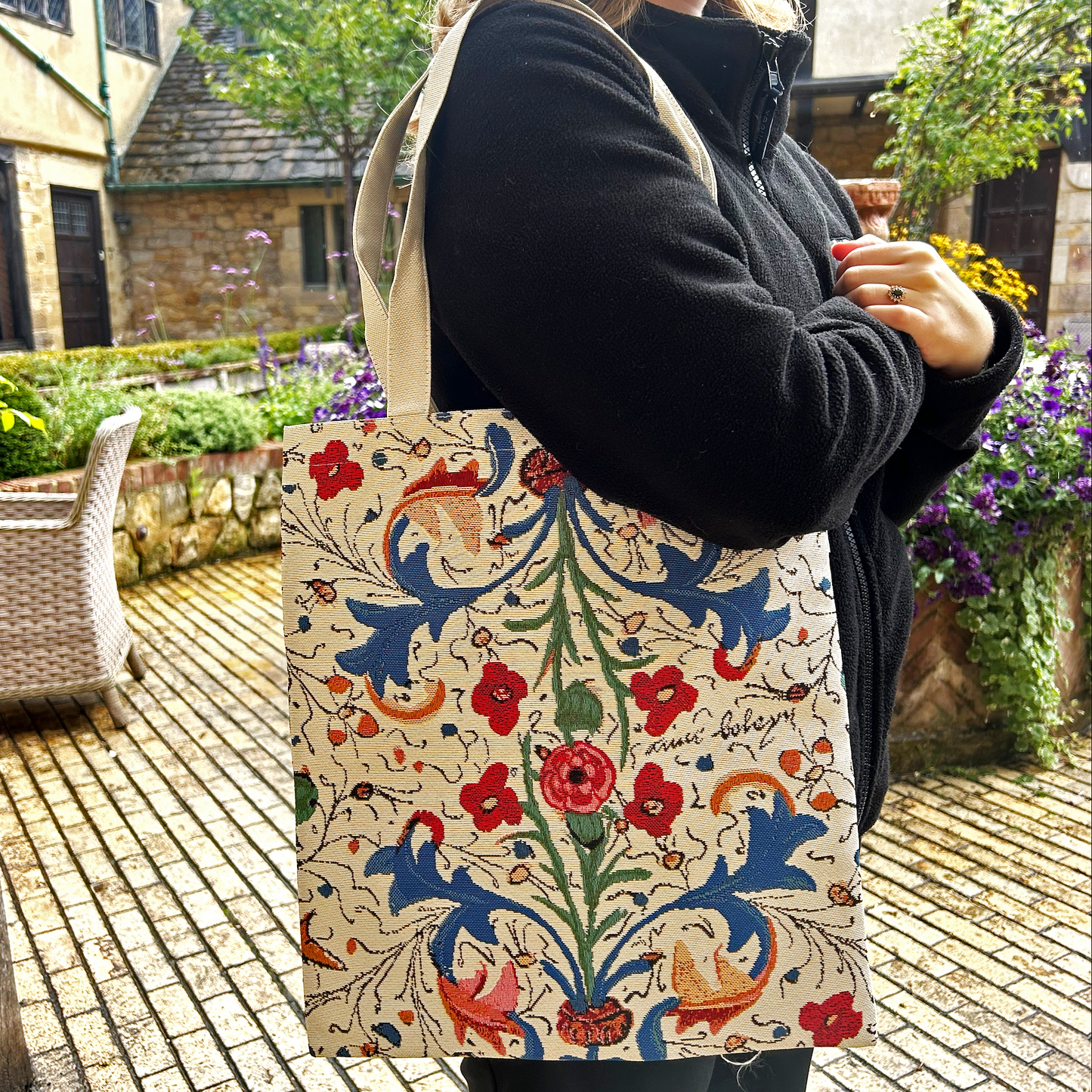 Book of Hours Flat Bag