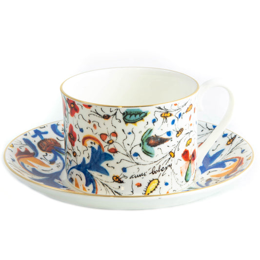 Book of Hours Cup and Saucer