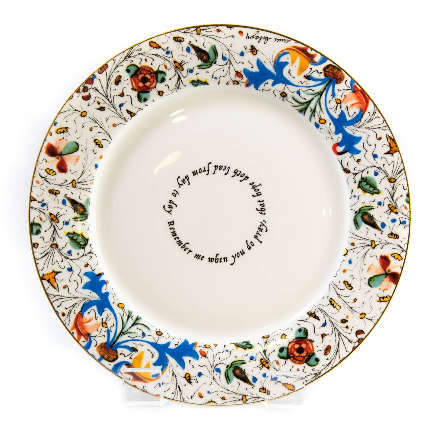 Book of Hours Dinner Plate