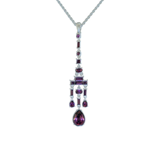 Chandelier Amethyst Earring Pendant
