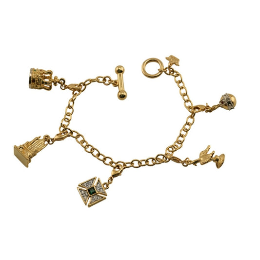 Coronation Regalia Charm Bracelet