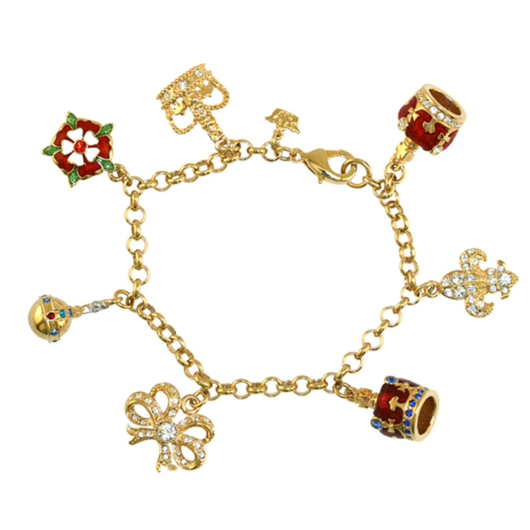 Crown Charm Bracelet