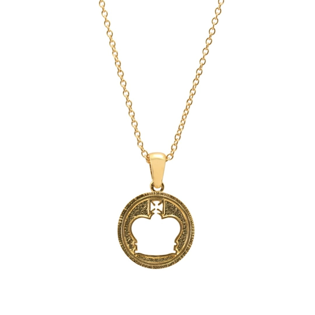 Crown Pendant Gold