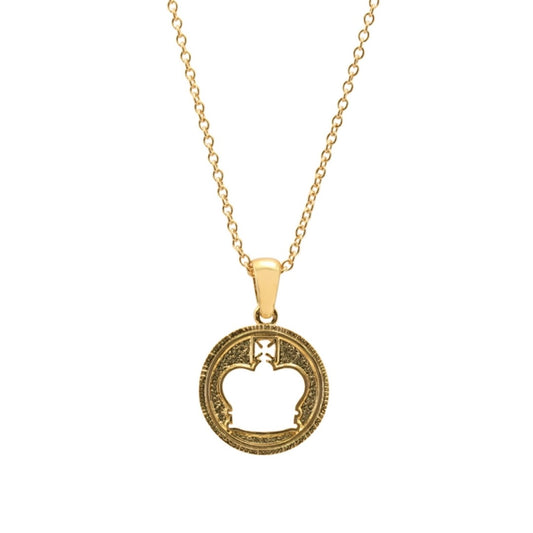 Crown Pendant Gold