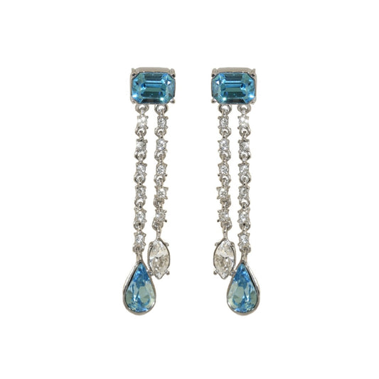 Durbar Aquamarine Earrings