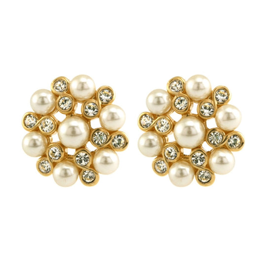 Elizabethan Faux Pearl Earrings