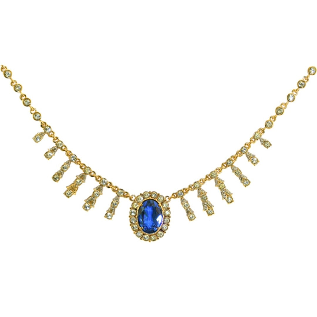 Empress Josephine of France Sapphire Crystal Necklace