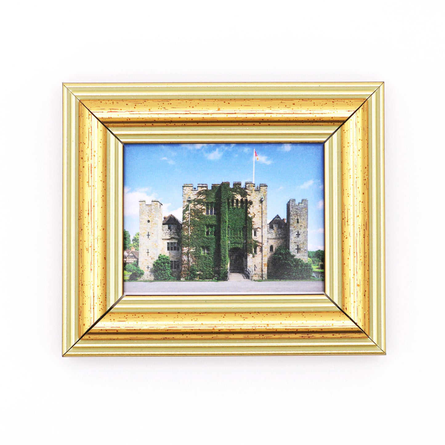 Hever Castle Gold Framed Magnet