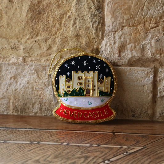 Hever Castle Snowglobe Hanging Dec