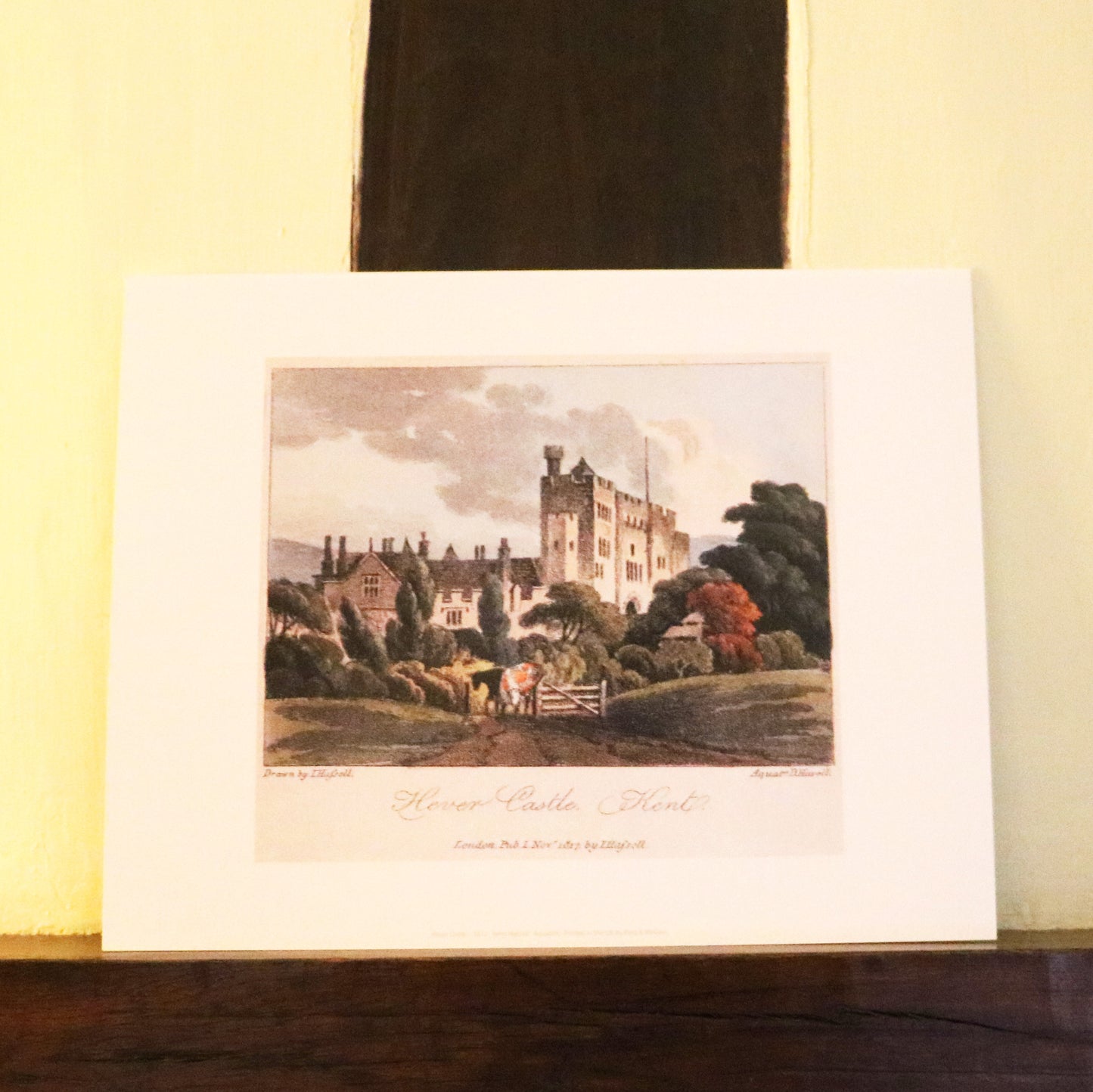 Hever 1817 Hassell Mounted Print