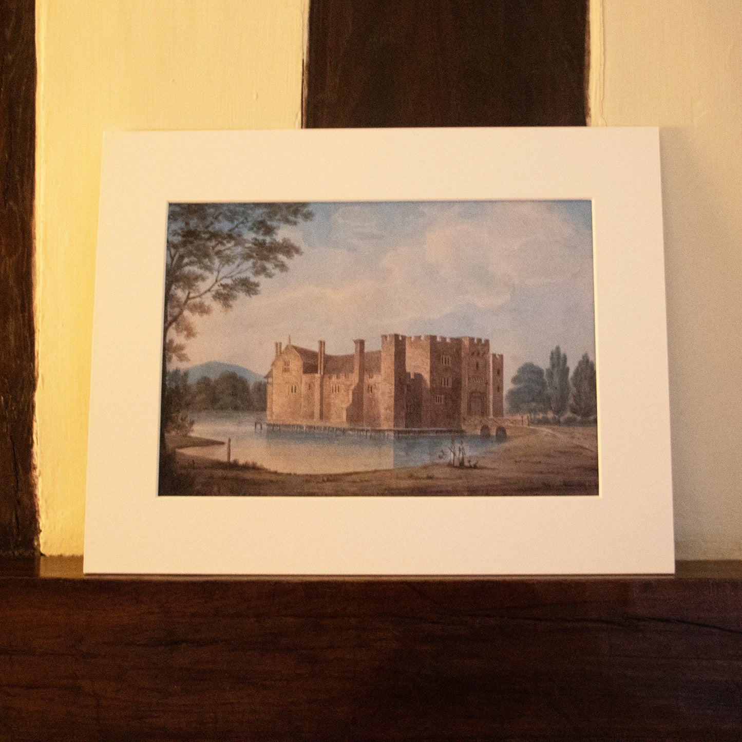 Hever Castle Dog Walkers Print