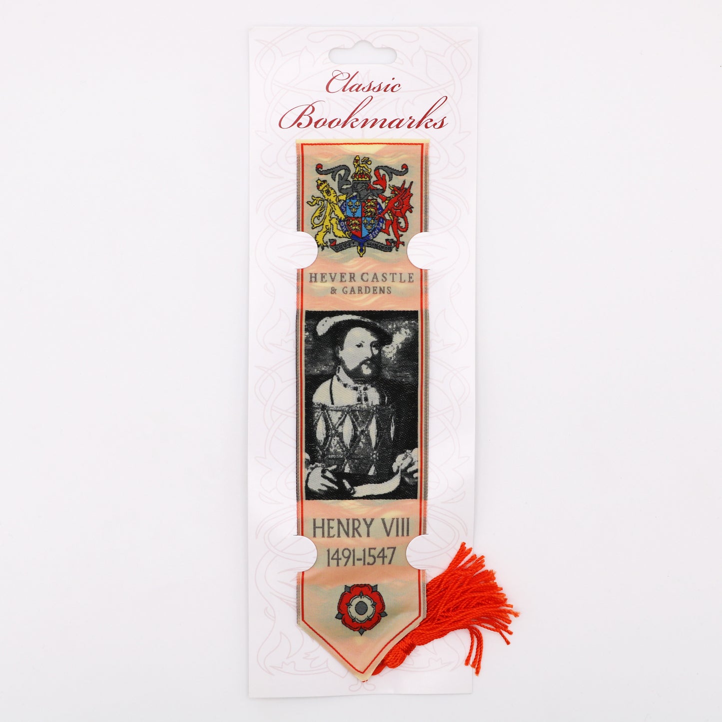 Henry VIII Embroidered Bookmark
