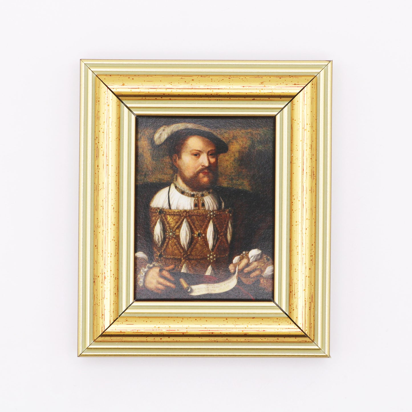 Henry VIII Gold Framed Magnet