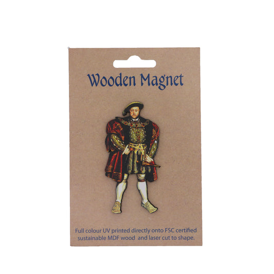 Henry VIII Wooden Magnet