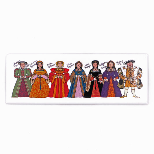 Henry and Wives Fridge Magnet