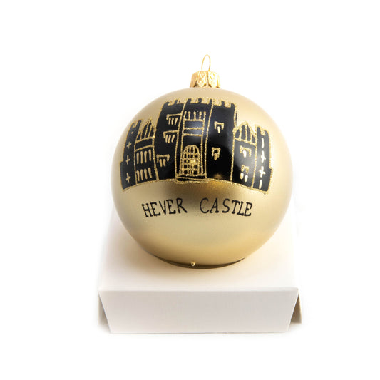 Hever Castle Bauble Gold