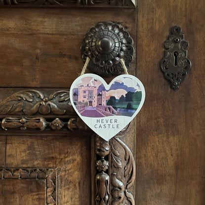 Hever Castle Heart Plaque