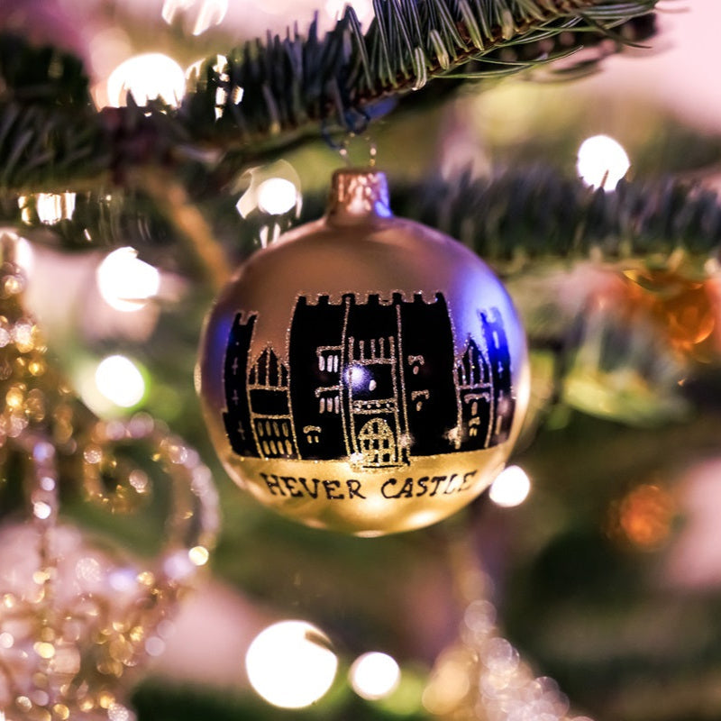 Hever Castle Bauble Gold
