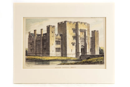 Hever Castle Buckler Mounted Print PPHE31