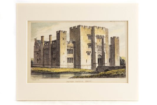 Hever Castle Buckler Mounted Print PPHE31