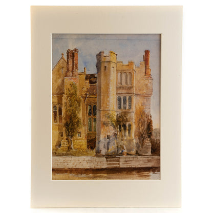 Hever Castle North West Elevation Print