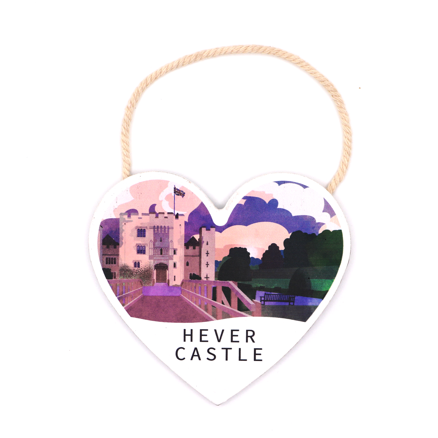 Hever Castle Heart Plaque