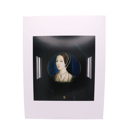 Anne Boleyn Mounted Print Hoskins Minature