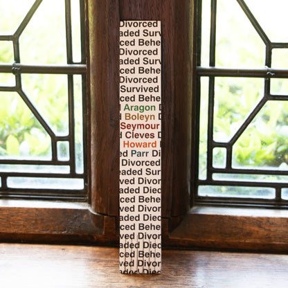 Six Wives Bookmark